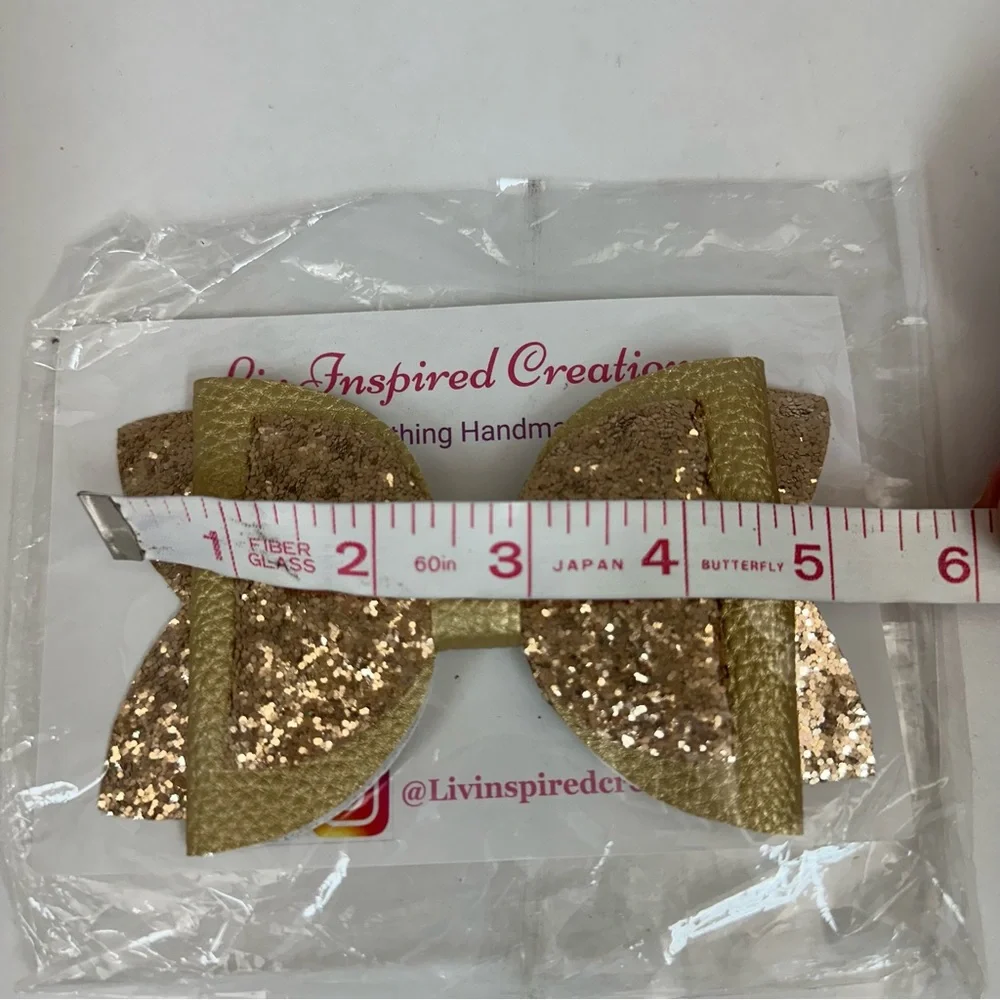 2 Inspired Creations hand made girls butterfly hair Bow Alligator clips … - Picture 8 of 11